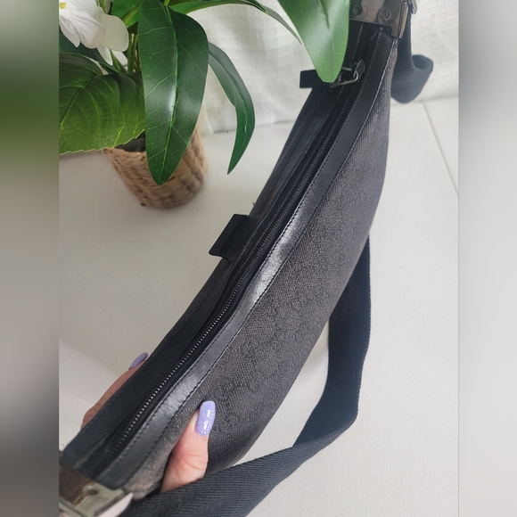 Gucci Denim Leather Shoulder Bag - Picture 5 of 16